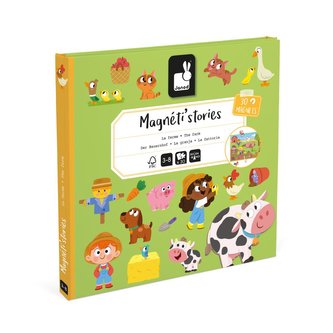 Janod Magnetická kniha Magnetistories Farma Janod Magnetická kniha Magnetistories Farma
