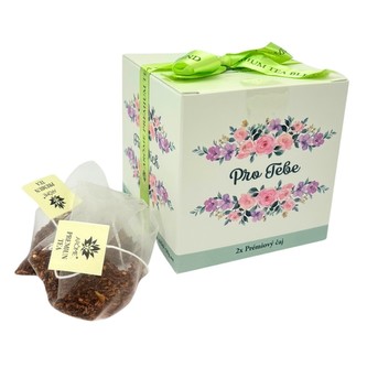 ARÔME Čaj v krabičce, černý, 2 příchutě po 5 kusech,Růže, Pomeranč a skořice