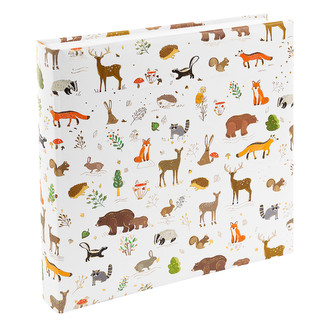 Fotoalbum 25x25 cm Woodland charm white 24938 Woodland charm white GOLDBUCH