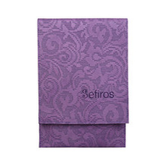 Sefiros Luxusní pouzdro na kosmetické štětce - fialové woman