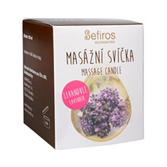 Sefiros Masážní svíčka Levandule (Massage Candle) 120 ml unisex