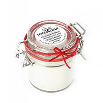 Soaphoria Čisticí peeling na obličej s růžovým polynéským pískem (Cleansing Peeling With Polynesian Sand) 150 ml woman