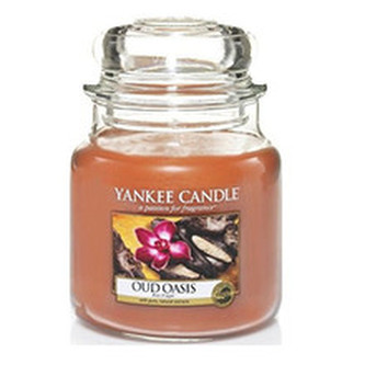 Yankee Candle Vonná svíčka střední Oud Oasis 411 g unisex