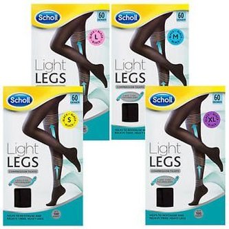 Scholl Kompresní punčochové kalhoty černé 60 Den Light LEGS™ Kompresní punčochové kalhoty černé 60 Den Light LEGS™ - Varianta M woman