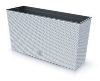 Prosperplast Truhlík střední RATO CASE M s vkladem bílý 77cm