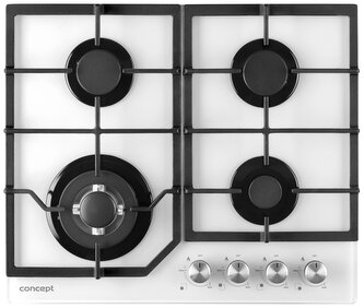 Plynová deska vestavná 60 cm PDV7460wh WHITE