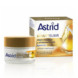 Astrid Hydratační denní krém proti vráskám s UV filtry Beauty Elixir 50 ml woman