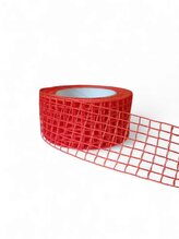 Jutavá stuha klasik 5 cm tmavě oranžová