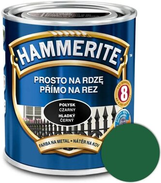 Hammerite Přímo na rez hladký 2,5l Zelený