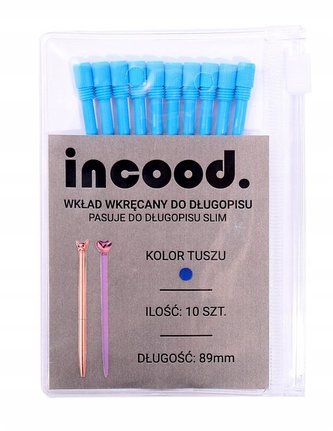 Wkład do długopisu niebieski (10szt)