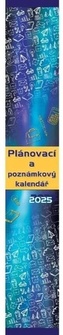 Kalendář 2025 Plánovací kravata, nástěnný, 11 x 69 cm