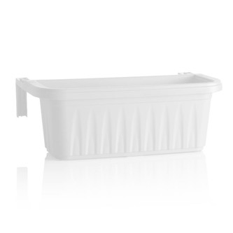 BAMA Závěsný truhlík RONDINE, 50cm, bílá