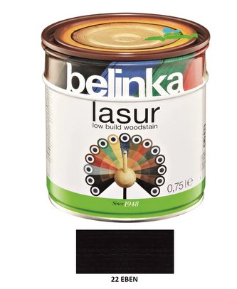 Belinka Lasur 0,75l 22 Eben