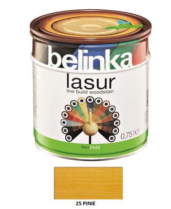 Belinka Lasur 0,75l 25 Pinije