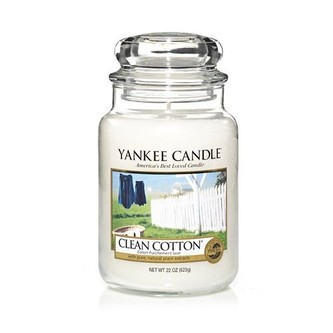 Yankee Candle Aromatická svíčka Clean Cotton 623 g unisex
