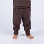 Moniel Dětské rostoucí tepláky Basic Chocolate 80/86 cm