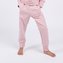 Moniel Dětské rostoucí tepláky Basic Powder Pink 104 cm