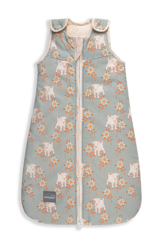 Spací pytel Sleepee Newborn Vintage Animals Sky Blue