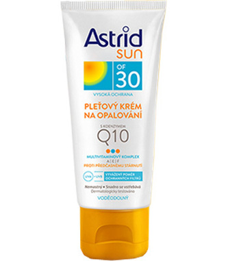 Astrid Pleťový krém na opalování s koenzymem Q10 OF 30 Sun 50 ml unisex