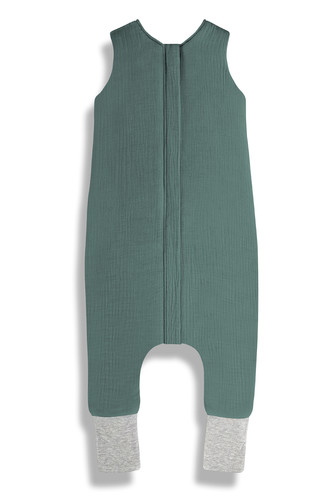 Mušelínový spací pytel s nohavicemi Sleepee Ocean Green S