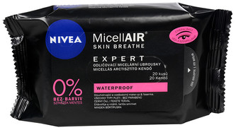 Nivea Micelární odličovací ubrousky MicellAir Expert (Make-Up Remover Wipes) 20 ks woman