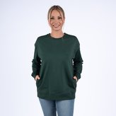 Moniel kojící mikina krátká Basic Dark Green L