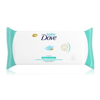 Dove Vlhčené ubrousky na citlivou pokožku Baby (Sensitive Moisture Wipes) 50 ks child