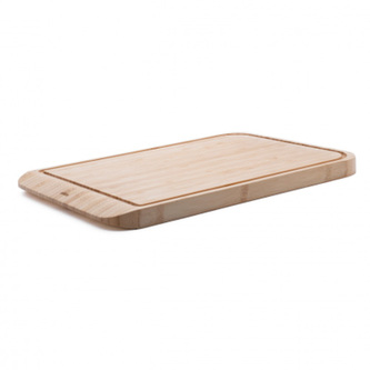 Prkénko Pebbly, NBA220, oboustranné, bambus, 2 v 1 na krájení potravin a na chleba, 34 x 23,5 x 2 cm
