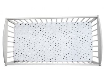 Prostěradlo Sleepee We Care tečky 140x70 cm