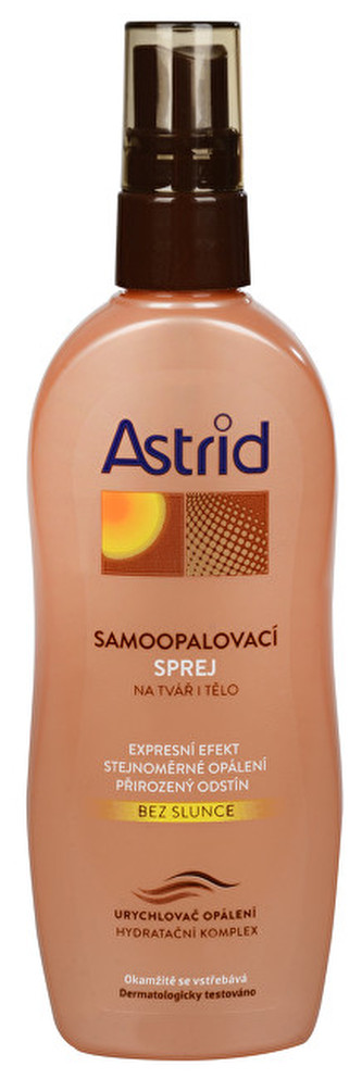 Astrid Samoopalovací sprej na tvář a tělo 150 ml unisex