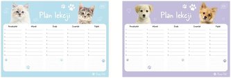 Plan lekcji A4 Puppy Sign (10szt)