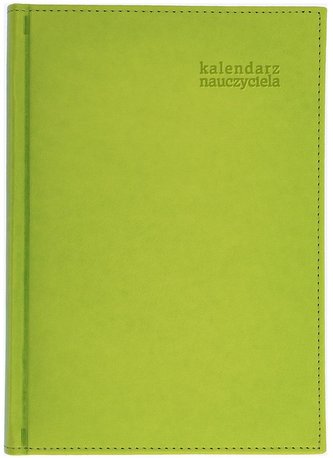 Kalendarz naucz. 2024/2025 A5 tyg. Vivella seledyn