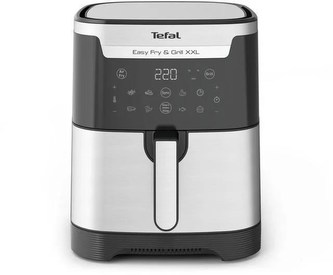 Tefal Easy Fry & Gril XXL EY801D15 horkovzdušná fritéza a gril 2 v 1, 1830 W, 6,5 l, technologie Extra Crisp, černá