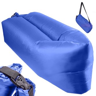 Nafukovací vak LAZY BAG Sofa 230x70 cm tmavě modrá