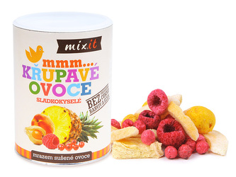 Mixit - Malé křupavé ovoce - sladkokyselé 70 g Mixit - Malé křupavé ovoce - sladkokyselé 70 g