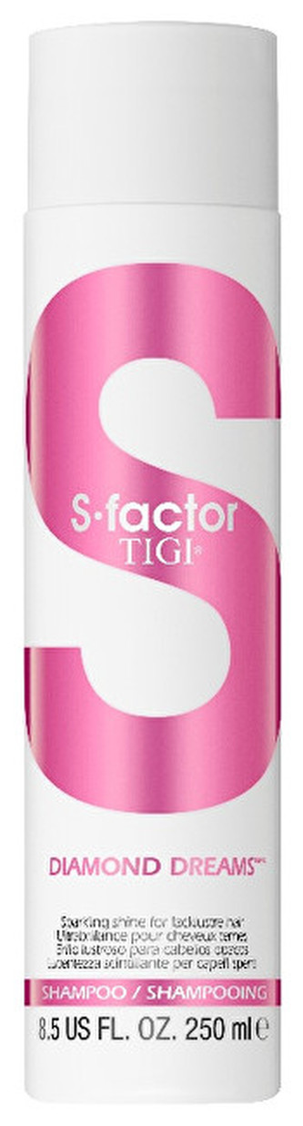Tigi Šampon pro lesk vlasů S-Factor Diamond Dreams (Shampoo) Šampon pro lesk vlasů S-Factor Diamond Dreams (Shampoo) - Objem 250 ml woman