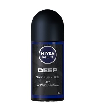 Nivea Kuličkový antiperspirant pro muže Deep 50 ml man