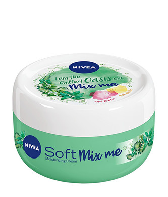 Nivea Svěží hydratační krém Soft Mix Me (Moisturizing Cream I Am The Chilled Oasis One) 100 ml woman