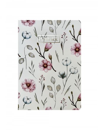 Tečkovaný sešit MINIMEE A5 - Světlé květiny
