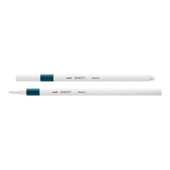 UNI EMOTT liner, 0,4 mm, modrozelený