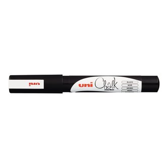 UNI PWE-3MS křídový popisovač, 0,9 - 1,3 mm, černý