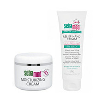 Sebamed Sada Hydratační krém Classic 75 ml + Zklidňující krém na ruce s 5 % ureou woman
