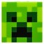 Dekorativní noční světlo Minecraft: Crepper (10 x 10 x 4 cm)