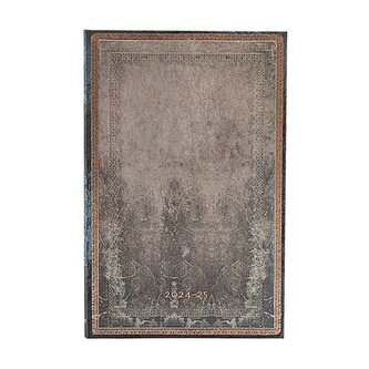 18-Monatskalender 2025 Taubengrau, Maxi, Vertikal