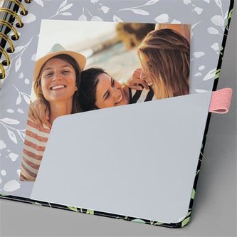 Diář "Jolie", Flower Love, A5, týdenní, nedatováno, tvrdé desky, SIGEL JP200 Diář "Jolie", Flower Love, A5, týdenní, nedatováno, tvrdé desky, SIGEL JP200