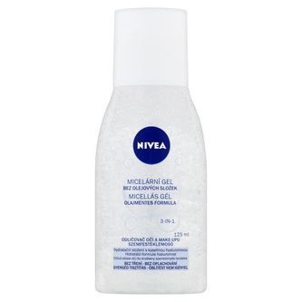 Nivea Micelární gel s kyselinou hyaluronovou (Eye Make-Up Remover) 125 ml woman