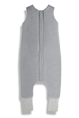 Mušelínový spací pytel s nohavicemi Sleepee Dark Grey M