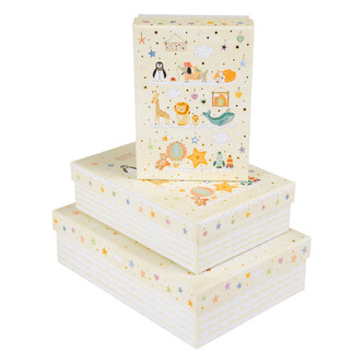 Sada dárkových krabic 3 KS  Toy Zoo  85625 GOLDBUCH