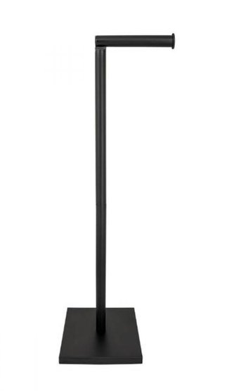 DURAmat WC stojan, černý, 18x55,5x15cm
