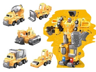 MAGBUILDER MALÝ KUTIL Transformers šroubovací stavebnice 51 dílů
